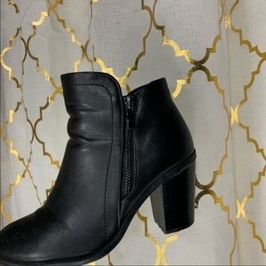 Retro Black Booties